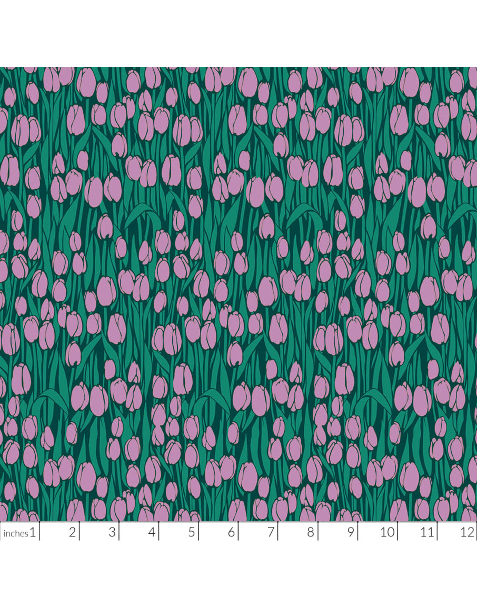 Anna Maria Clean Cut, Audience in Lapis, Fabric Half-Yards