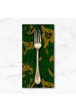 PD's Anna Maria Collection Clean Cut, Fringe in Gilded, Dinner Napkin