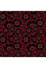 Anna Maria Clean Cut, Prickly in Scarlet, Fabric Half-Yards