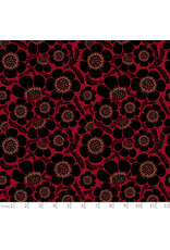Anna Maria Clean Cut, Prickly in Scarlet, Fabric Half-Yards