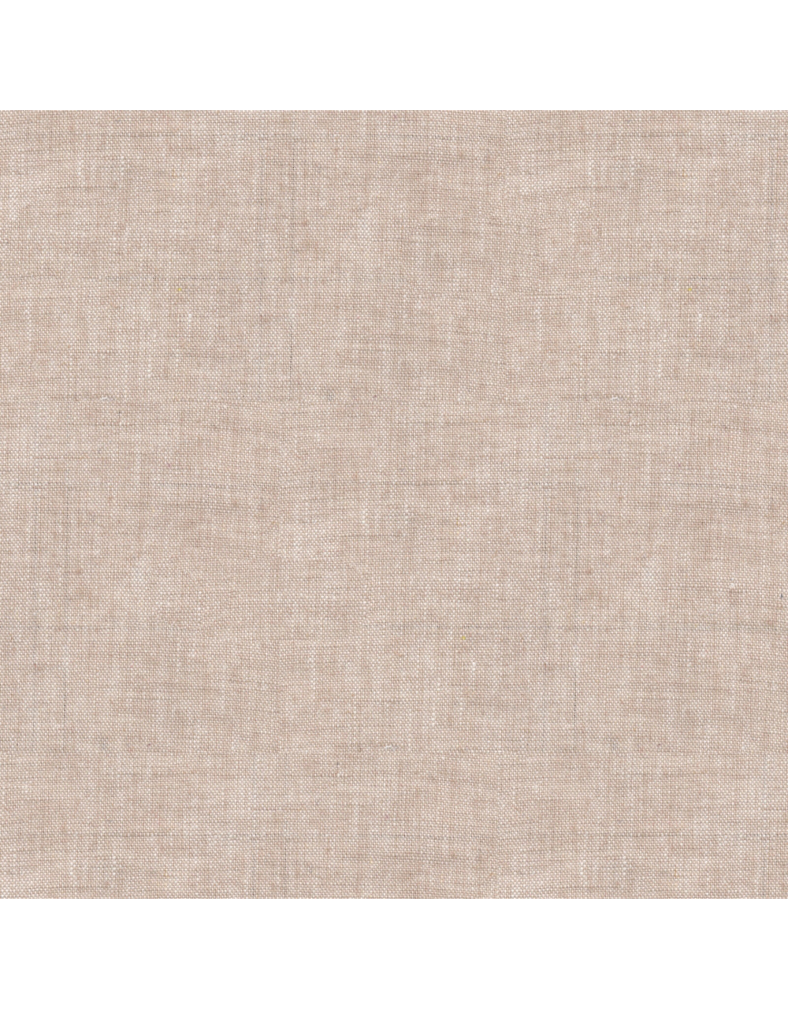 White Owl Textiles Cortina, Yarn Dyed Linen Cotton Blend,  Alabaster, Fabric Half-Yards