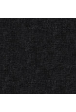 White Owl Textiles Cortina, Yarn Dyed Linen Cotton Blend, Oynx, Fabric Half-Yards