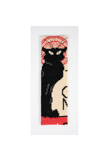DMC Tour of the Black Cat by Steinlen, Cross Stitch Bookmark Kit