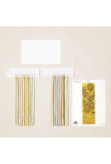 DMC Sunflowers by van Gogh, Cross Stitch Bookmark Kit