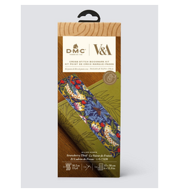 DMC Strawberry Thief by William Morris,  Cross Stitch Bookmark Kit