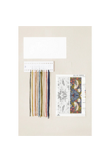 DMC Strawberry Thief by William Morris,  Cross Stitch Bookmark Kit