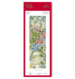 DMC Golden Lily by J.H. Dearle, Cross Stitch Bookmark Kit