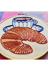 Hook, Line & Tinker Croissant,  Embroidery Kit
