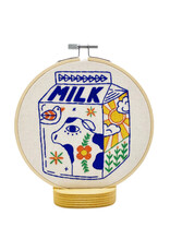 Hook, Line & Tinker Milk,  Embroidery Kit