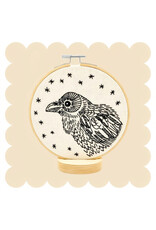 Hook, Line & Tinker Raven Nevermore Embroidery Kit