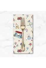 PD's Riley Blake Collection Cath Kidston Signature Collection, Icons in Cream, Dinner Napkin