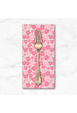 PD's Dear Stella Collection Pink Pony Club, Flower Power in Cream, Dinner Napkin
