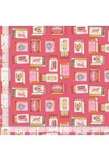PD's Dear Stella Collection Pink Pony Club, A Perfect Match in Rose, Dinner Napkin