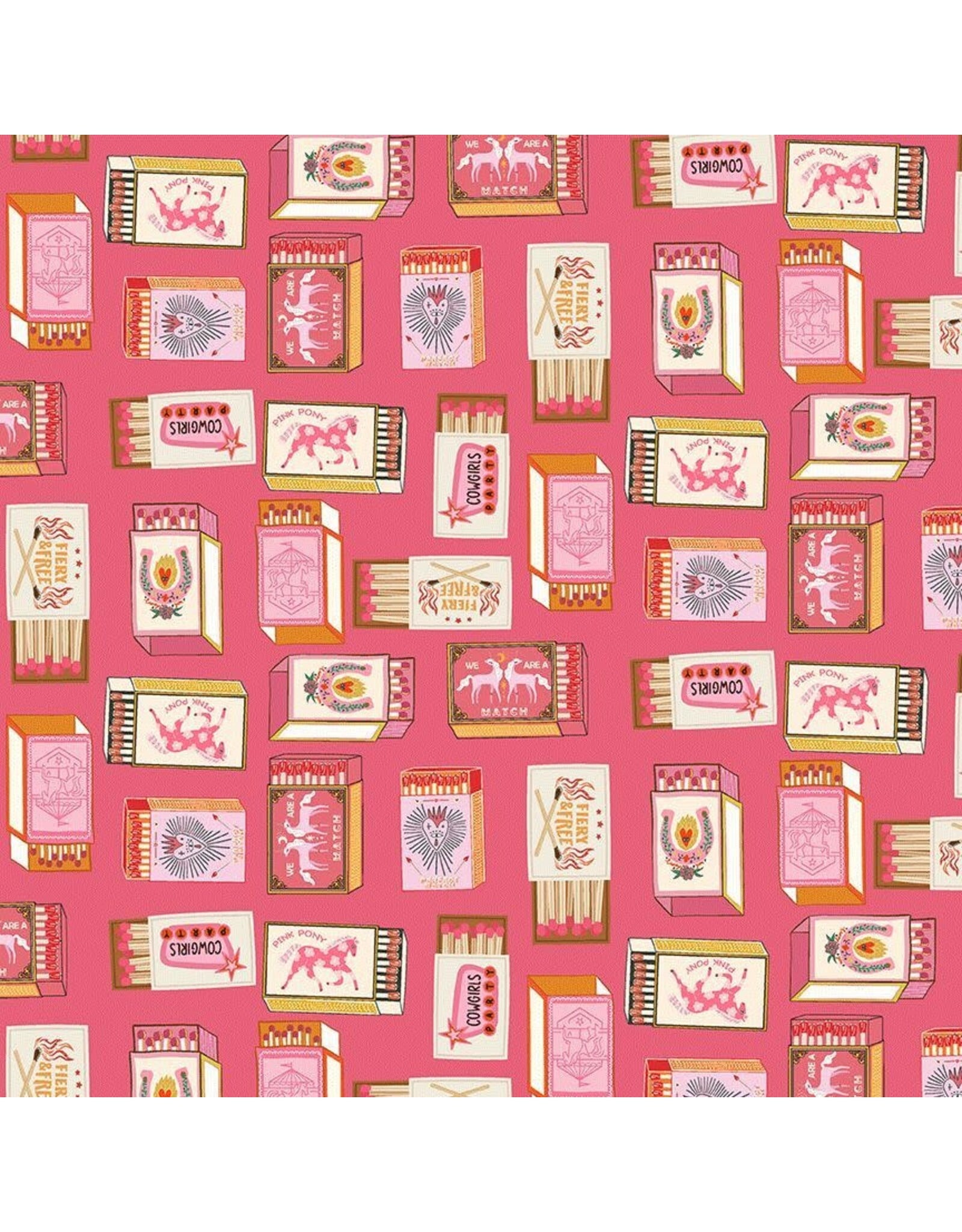 Dear Stella Pink Pony Club, A Perfect Match in Rose, Fabric Half-Yards
