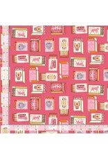 Dear Stella Pink Pony Club, A Perfect Match in Rose, Fabric Half-Yards