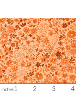 PD's White Owl Textiles Collection Florette in Cara Cara, Dinner Napkin