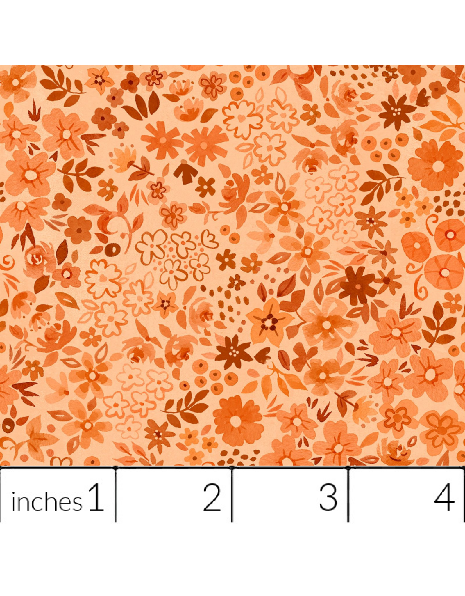 PD's White Owl Textiles Collection Florette in Cara Cara, Dinner Napkin