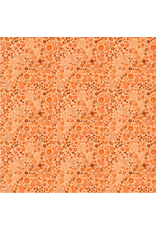 White Owl Textiles Florette in Cara Cara, Fabric Half-Yards