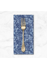 PD's White Owl Textiles Collection Florette in Chambray, Dinner Napkin