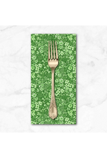 PD's White Owl Textiles Collection Florette in Clover, Dinner Napkin
