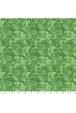 PD's White Owl Textiles Collection Florette in Clover, Dinner Napkin