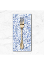 PD's White Owl Textiles Collection Florette in Light Denim, Dinner Napkin