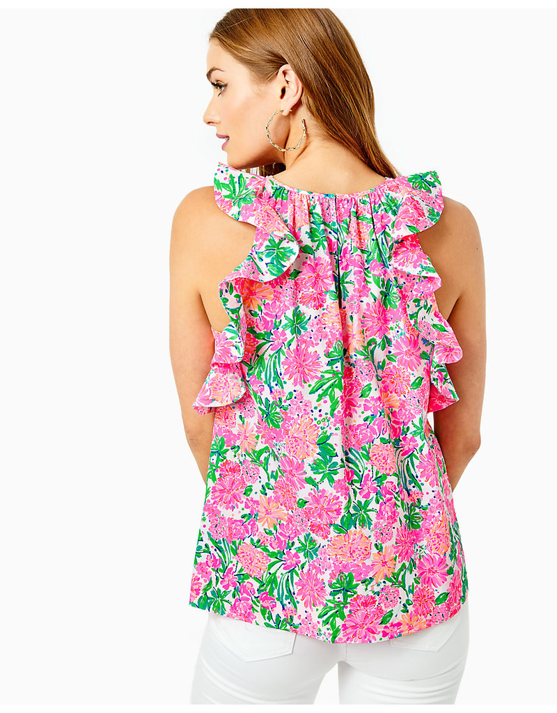 Lilly Pulitzer Marlee Ruffle Halter Top