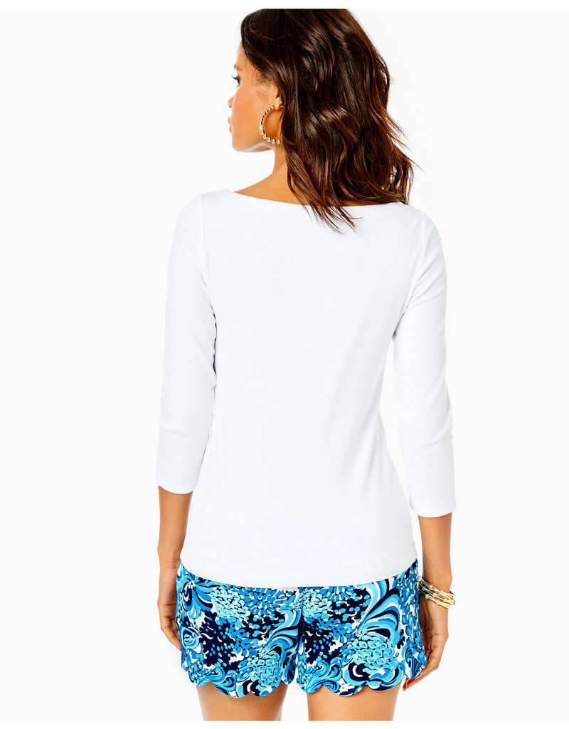 Lilly Pulitzer Halee Boat-Neck Top