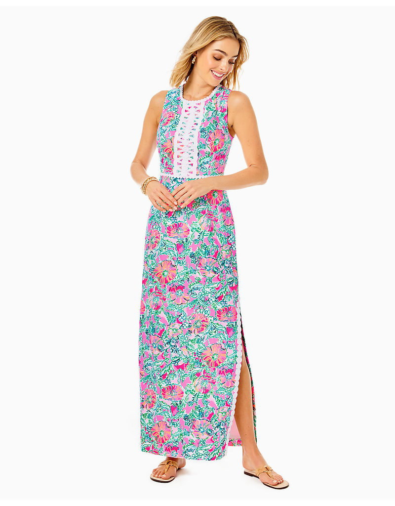 Lilly Pulitzer Ashler Stretch Maxi Dress