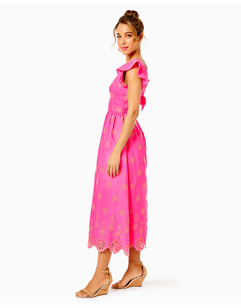 J crew flutter sleeve eyelet dress cheap