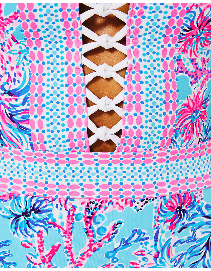 Lilly Pulitzer Caseylee Lattice One Piece