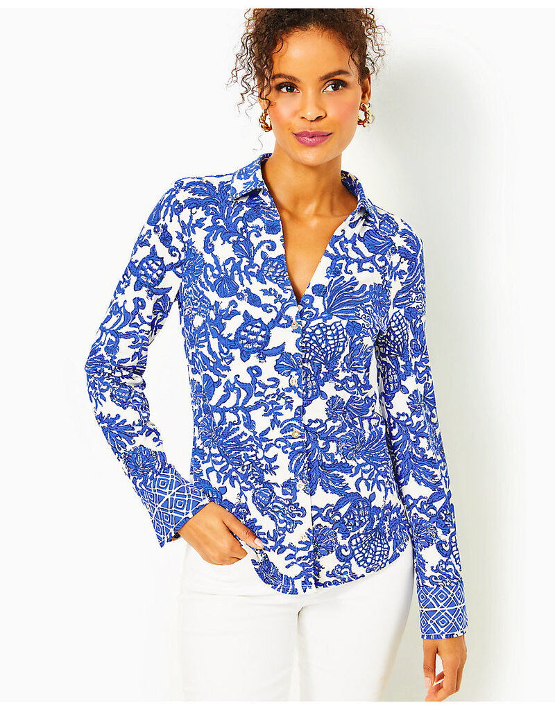 Lilly Pulitzer Marlena Button Down