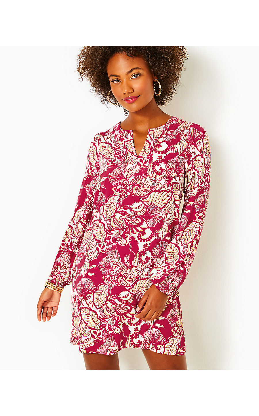Lilly pulitzer hotsell floral dress