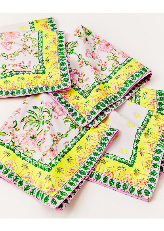 Lilly Pulitzer Printed Engineered Dinner Napkins