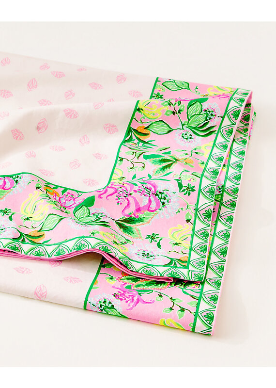 Lilly Pulitzer Printed Border Tablecloth