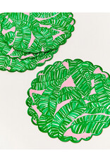 Lilly Pulitzer Printed Scallop Edge Placemats