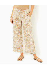 Lilly Pulitzer Brawley Printed Linen Crop Pant