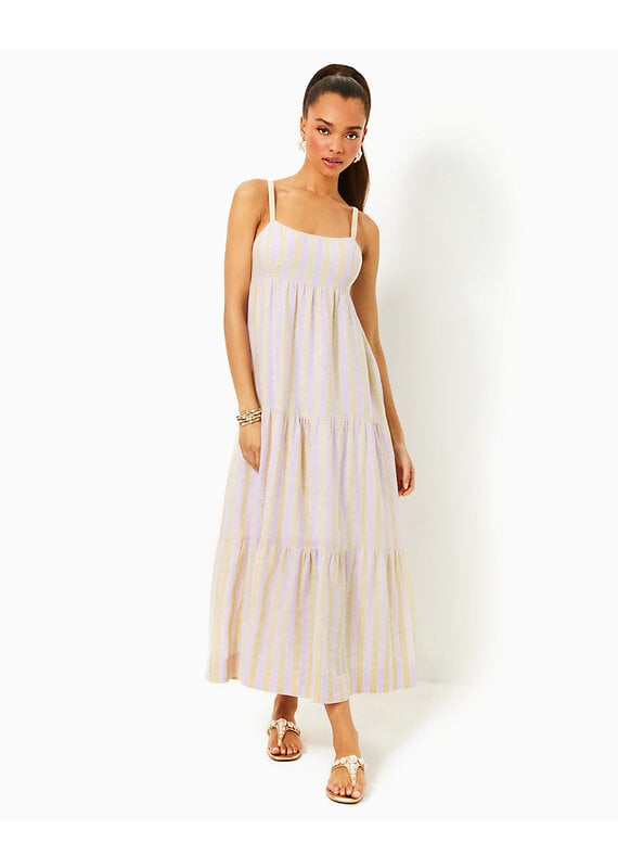 Lilly Pulitzer Javanne Linen Maxi Dress