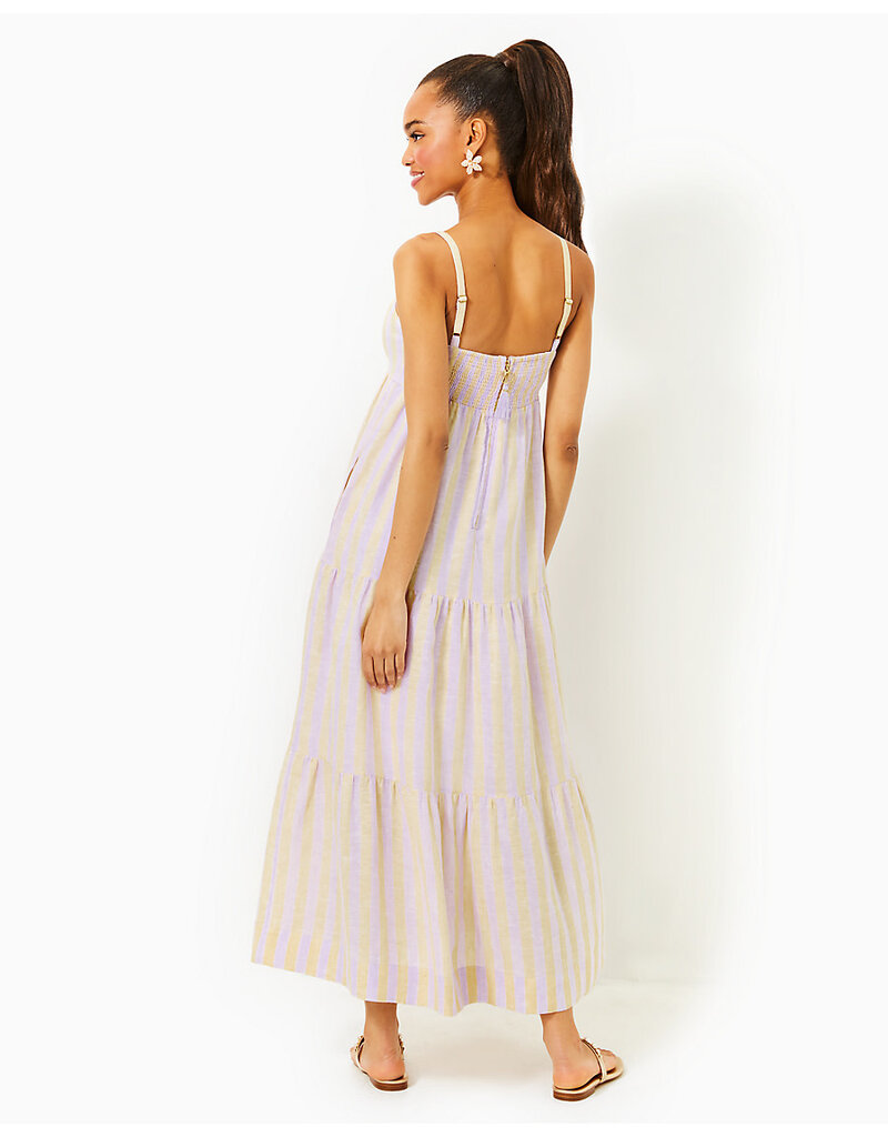 Lilly Pulitzer Javanne Linen Maxi Dress