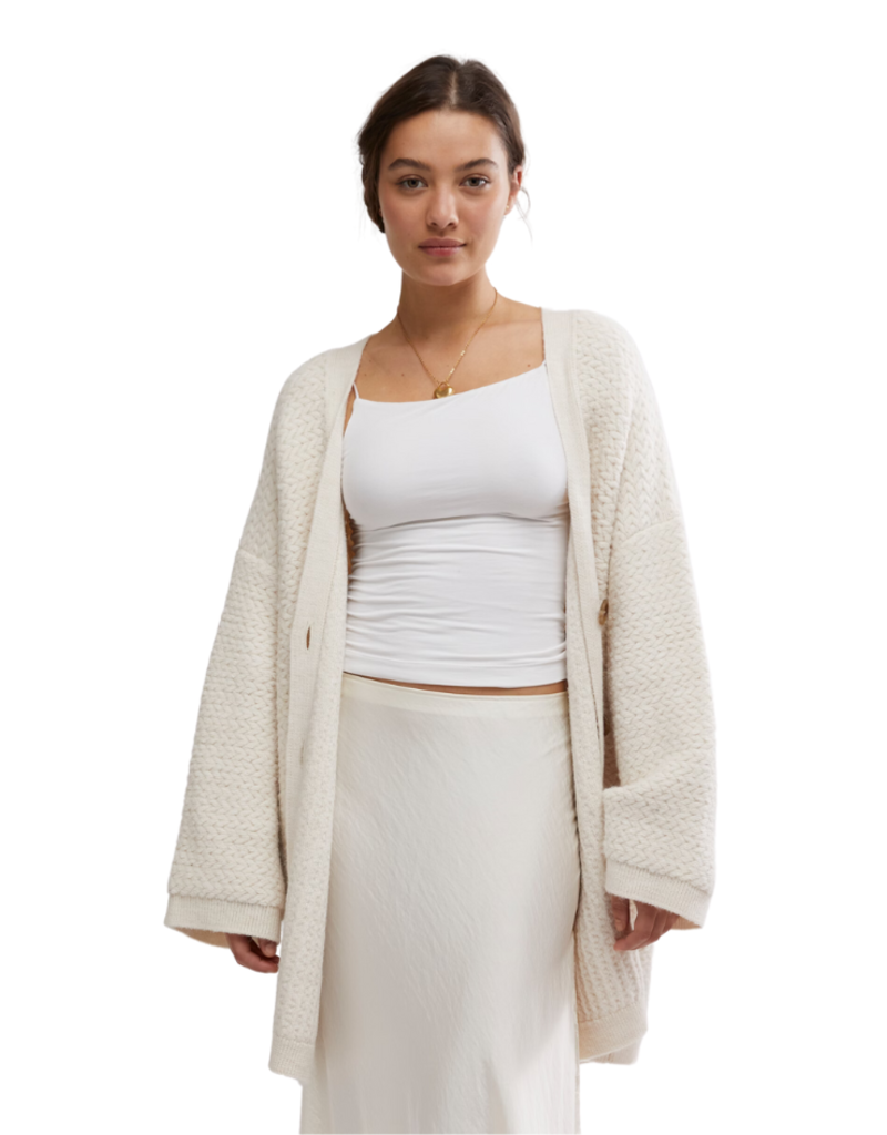 Free People Herringbone Stitch Kimono