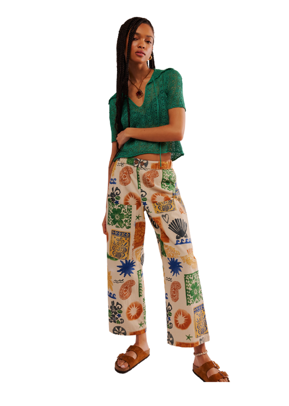 Free People Seaside Pull-On Pant