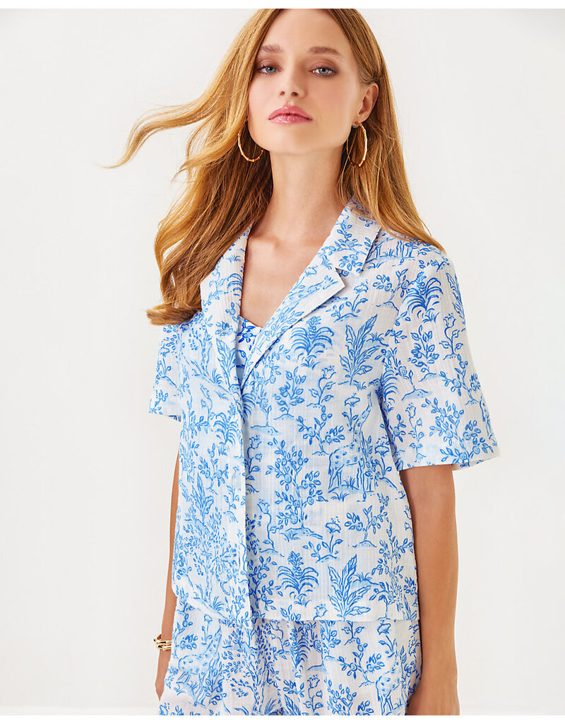 Lilly Pulitzer Montee Shirt Cover-up