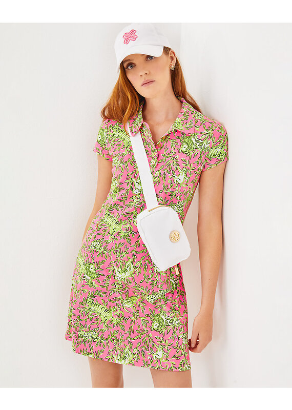 Lilly Pulitzer Frida Scallop Polo Dress UPF 50+