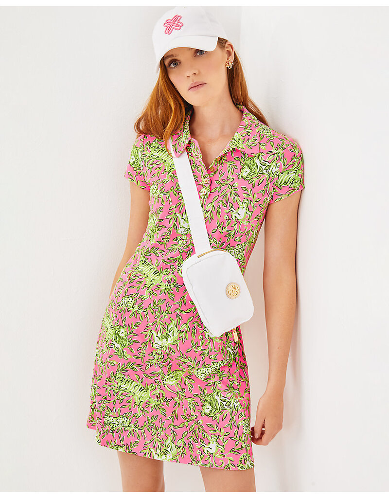 Lilly Pulitzer Frida Scallop Polo Dress UPF 50+