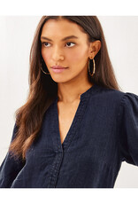 Lilly Pulitzer Mialeigh Elbow Sleeve Linen Dress