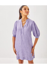 Lilly Pulitzer Mialeigh Elbow Sleeve Linen Dress