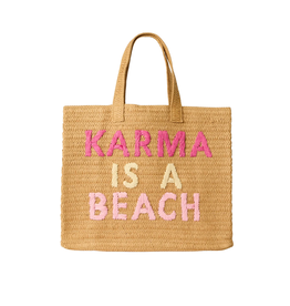 Karma is A Beach Tote