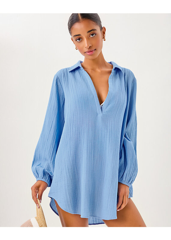 Lilly Pulitzer Kique Long Sleeve Coverup