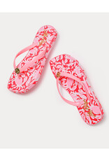 Lilly Pulitzer Sandsational Square Toe Flip Flop
