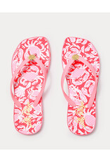 Lilly Pulitzer Sandsational Square Toe Flip Flop